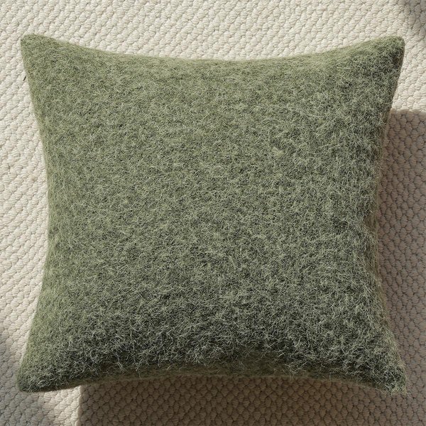 Funda De CojíN Decorativo Verde FrancéS 45X45CM Moderna Simple Para Casa Rural Funda De CojíN DecoracióN Funda De Almohada Decorativa Para El Hogar 45X45Cm Gray-image
