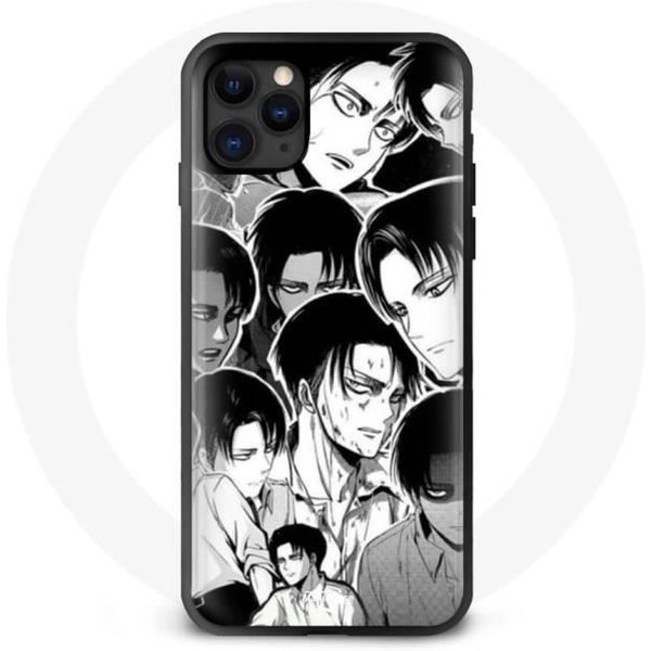 Funda - Attack On Titan - Iphone 12 Pro Max - Gris - Flexible - ProteccióN Contra Golpes-image