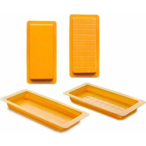 Moldes Para TurróN - Ibili - 793501 - Set De 2 - Polietileno - Dimensiones 23X10 Cm-image