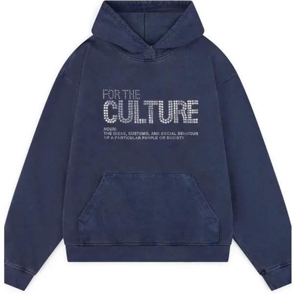Sudadera Con Capucha Estampada Para Mujer, CóModa Y VersáTil, Sudaderas Con Capucha Informales Y Holgadas Para Mujer L Azul-image