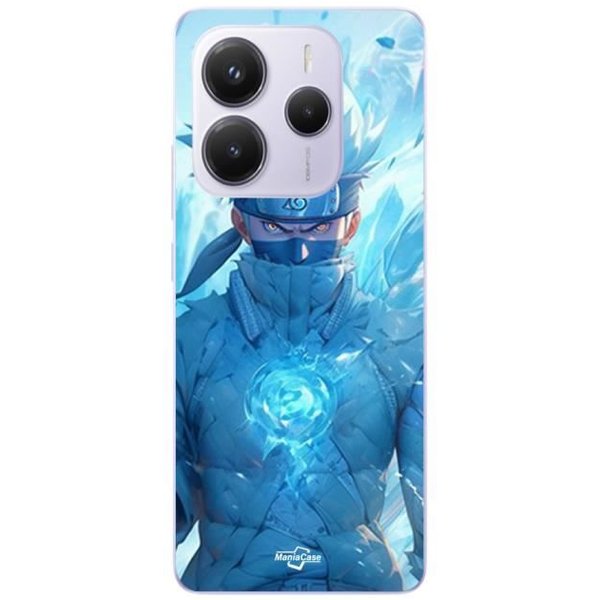 Coque - Maniacase - Xiaomi Redmi Note 14 5G - Kakashi Hatake - Souple - Anime-image