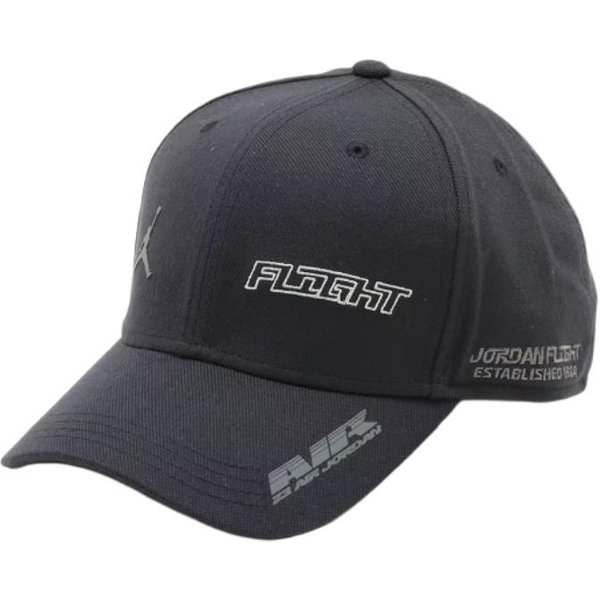 Gorra De BéIsbol De PoliéSter Con Logo De Jordan Unisex Negra FZ2014-010 S/M-image