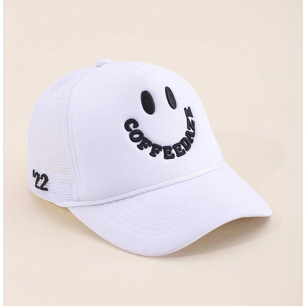 Moda Bordada Gorra De BéIsbol Cinco Estrellas Bloque De Color Malla Transpirable Verano Pico De Pato VersáTil Sombrilla Gorra De Camionero White-image