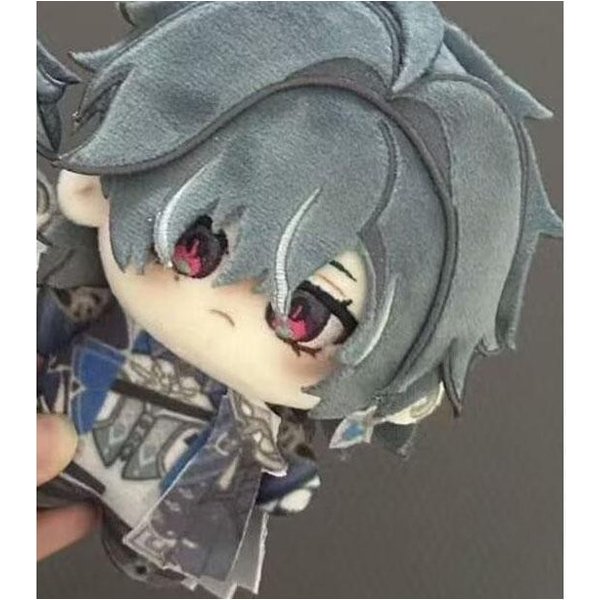Juego Genshin Impact Lohen Peluche MuñEco Relleno 10Cm Lohen Peluche Mini Llavero MuñEcos Juguetes Coleccionable CumpleañOs Regalos De Navidad 10Cm-image