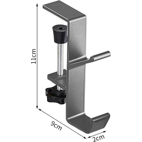 Ganchos Ajustables Para Colgar Bolsos, Soportes ExtraíBles Para Bolsos, Accesorios De DecoracióN Para Habitaciones, Para Escritorio De Estudiante Gris-image
