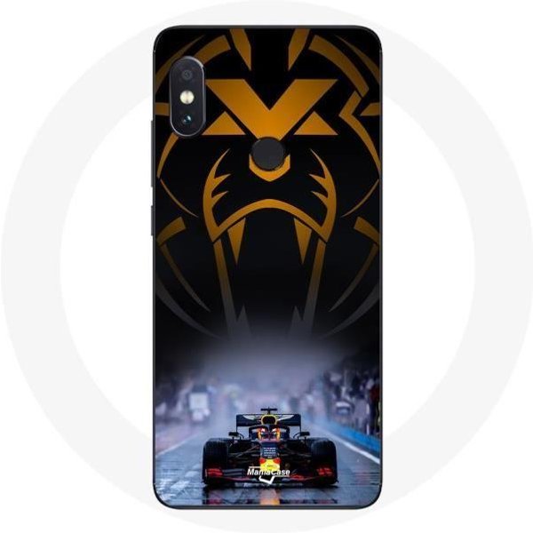 Funda - Maniacase - Xiaomi Redmi Note 5 AI - FóRmula 1 - Sebastian Vettel - Negra Negro-image