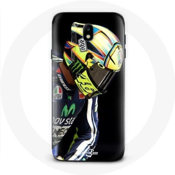 Funda - Valentino Rossi - Samsung Galaxy J7 2017 - Flexible - ProteccióN - Negra-image