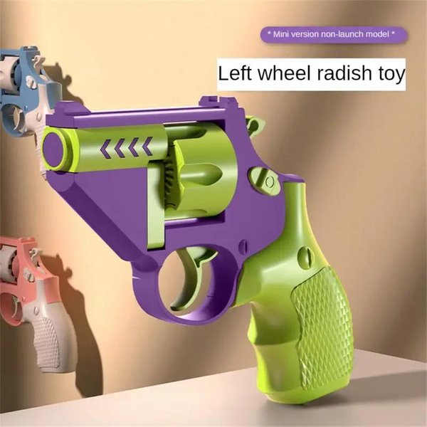 Mini Pistolet 1911 Drukowany 3D Fidget Blaster Zabawka Do łAgodzenia Stresu Obrotowa Konstrukcja Dla DorosłYch Dzieci Najlepszy Pomysł Na Prezent RóżOwy-image