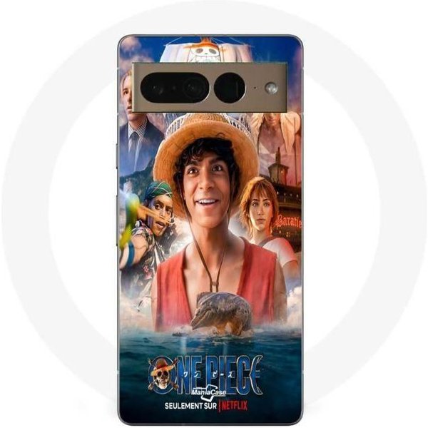 Coque Maniacase Pour Google Pixel 7 Pro Poster Luffy One Piece-image