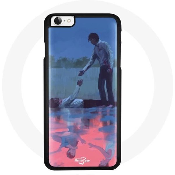 Funda Iphone 7 - Maniacase - Seong Gi Hun Y Cho Sang Woo - Flexible - Negra - Mixta-image