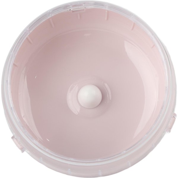 Rueda De Correr Juguete Rodillo SúPer Silencioso Ejercicio Para Mascotas PequeñAs HáMster Cobaya Rosa 12CM 4.7In Color Rosa-image