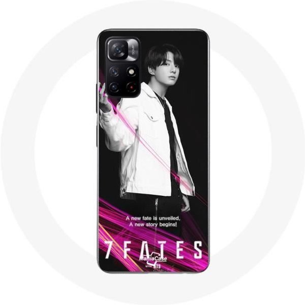 Funda - Bangtan Sonyeondan - Xiaomi Redmi Note 11S 5G - Flexible - BTS Jungkook - Blanco-image