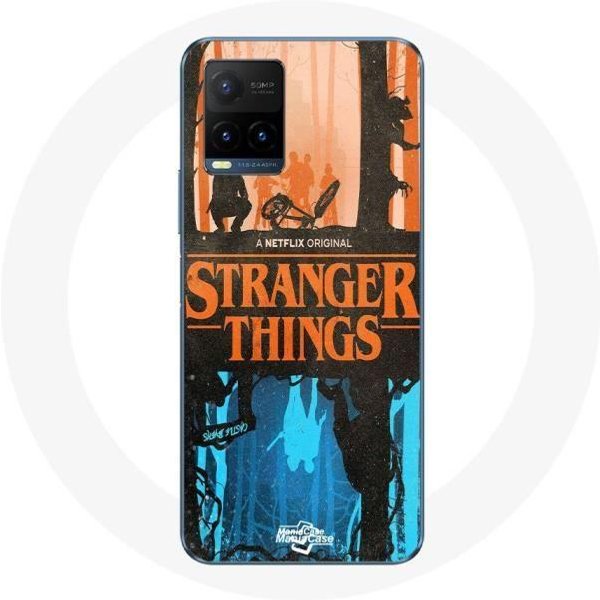Funda Para Vivo Y21S 2021 / Y21 2021 Stranger Things Portada De Los Amigos-image