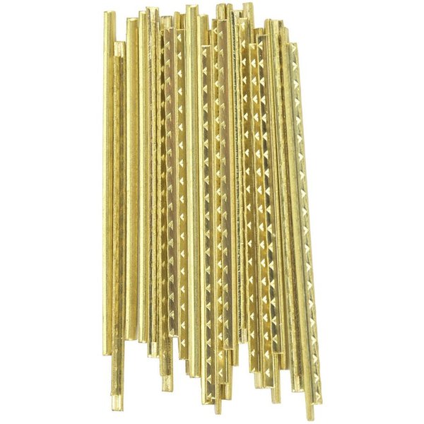 Zestaw 19 Szt. 39 Podstrunnicy Do Gitary Akustycznej, MosiężNy Drut Progowy, Szerokość 2,2 Mm-image