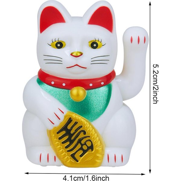Gato De La Suerte Chino Que Hace SeñAs Con EnergíA Solar, Gato De La Suerte AutomáTico, Lindo Gato De La Suerte, ArtesaníA, Arte, Tienda Para El Hogar, Hotel, Tienda, DecoracióN-image