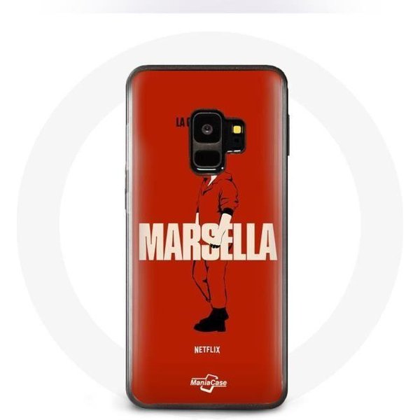 Funda Para Samsung Galaxy S9 La Casa De Papel Marsella Dibujo-image