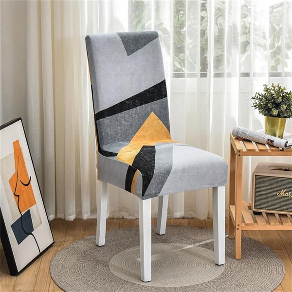 Funda EláStica Para Silla De Comedor Spandex Funda Protectora Para Asiento De Silla De Cocina, Boda, Hotel, Banquete, Sala De Estar 1 Unidad Universal Size Verde-image