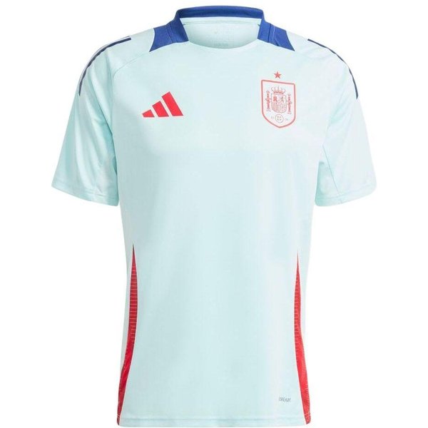 Camiseta De Entrenamiento De FúTbol Adidas Equipo De EspañA Hombre Tops Azul Claro IP6411 Xxxl White-image
