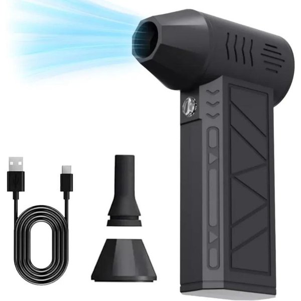 Soplador Turbo Jet 130000RPM Potente Soplador De Aire Motor Sin Escobillas Ventilador Turbo Ventilador A Chorro Limpieza Plumero De Aire Soplador Aire Herramienta Potente-image
