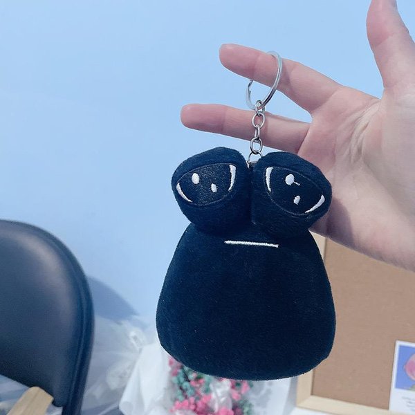 Moja Maskotka Kosmita Pou Pluszowa Zabawka Kawaii Kosmiczny Zwierzak Lalka Urocze Pluszaki Pou MięKka Poduszka Pluszowe ZwierząTko Zabawki Na Prezent Dla Dzieci..-image