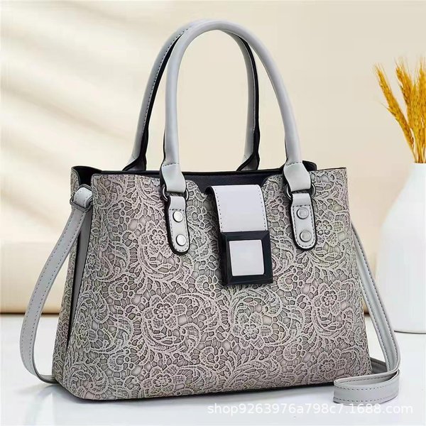 Torba Damska Big Bag O DużEj PojemnośCi Nowa Modna Damska Torba Na Ramię Crossbody O DużEj PojemnośCi . Gray-image
