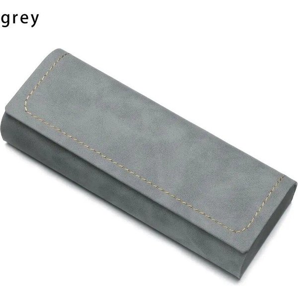 Estuche Para Gafas De Cuero Resistente Al Agua Y Con Marco RíGido Para Hombres Y Mujeres, Estuche Para Gafas De Lectura, Estuche Para Gafas Multicolor-image