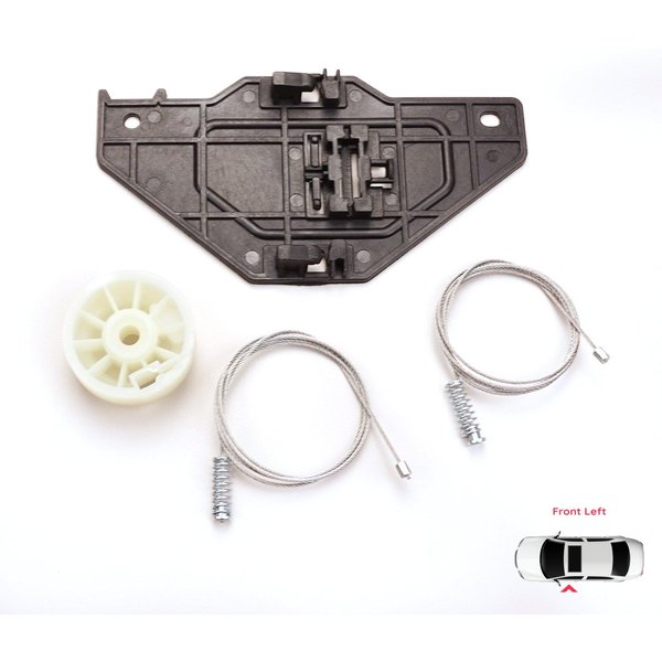 BWR5341 Kit De ReparacióN Del Regulador Del Elevalunas EléCtrico De La Puerta Delantera Izquierda Para Peugeot Partner Citroen Berlingo MK2 B9 2008-2018 9221ER-image