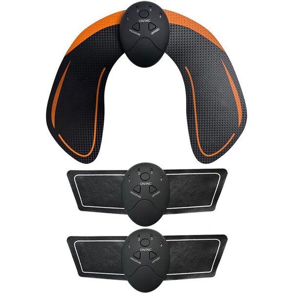 Estimulador Muscular EMS Para Fitness PéRdida De Peso Tonificador Adelgazante Corporal Masajeador GlúTeos Abdomen Brazos Piernas Cadera Entrenador-image