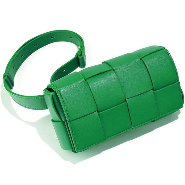 Francuska Tkana MałA Kwadratowa Torebka, Niszowy Design, Jednoramienna Torebka Crossbody, Modna I Wszechstronna SkóRzana Torebka Damska Blue-image