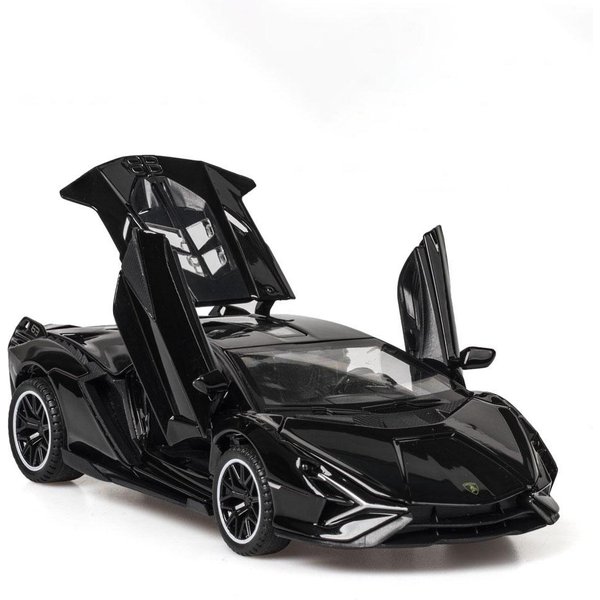 1:Model Samochodu Zabawka Ze Stopu Sian Fkp37 W Skali 32 Metalowy Odlewany Symulacja ŚWiatłO DźWięK Pull Back Modele RoadsteróW Dla Dzieci Prezenty ŚWiąTeczne-image