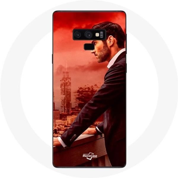 Coque Pour Samsung Galaxy Note 9 Lucifer Morningstar SéRie Saison 5-image