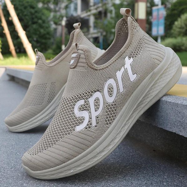 Zapatillas De Tenis Zapatillas De Correr Para Hombre Fitness Transpirables Deportivas Zapatillas Deportivas De Moda Deportivas Al Aire Libre Gimnasio Entrenamiento Jogging Caminar 39 Gray-image