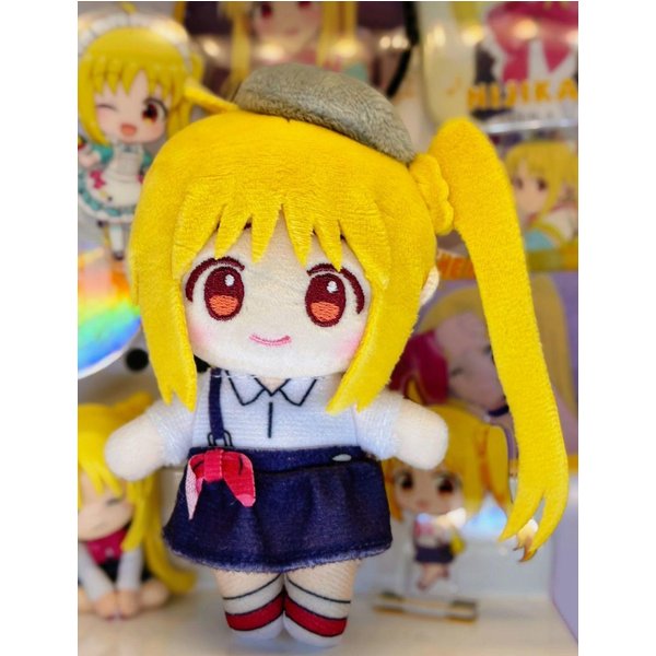 10 Cm Bocchi The Rock Pluszowa Lalka Breloczek Ijichi Nijika Kati Ikuyo Breloczek Cosplay Pluszowa Wypchana Lalka CiałO KreskóWkowe Rekwizyty Prezent-image