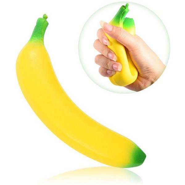 Antystresowe MięKkie Zabawki Banany Ulgę W Stresie Powolny OdbióR Zabawki Fidget Squeeze Toy Zabawny Odstresowy Zmniejszanie CiśNienia Rekwizyt-image