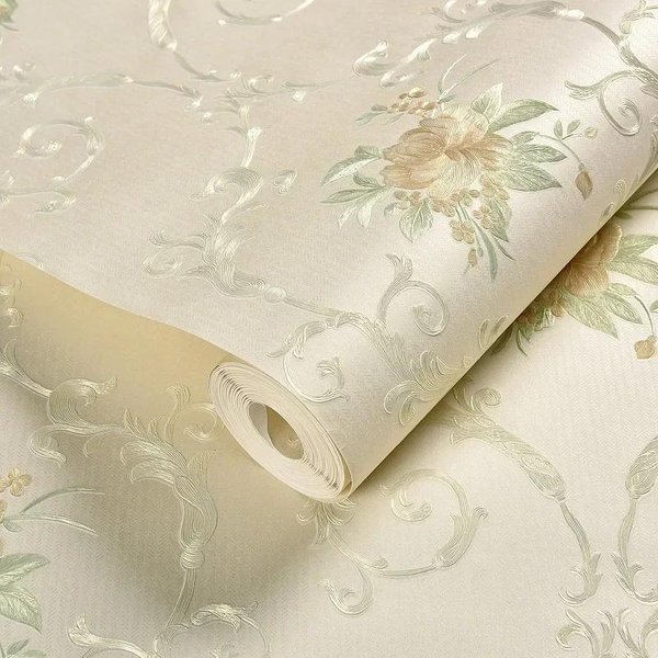 1 Rolka Nowoczesna Prosta Tapeta Sypialnia 3D Salon Pionowy Pasek WłóKnina Tkanina ŚCienna Europejska ŚCiana TłA TV Papier ŚCienny 0.53X5M-image