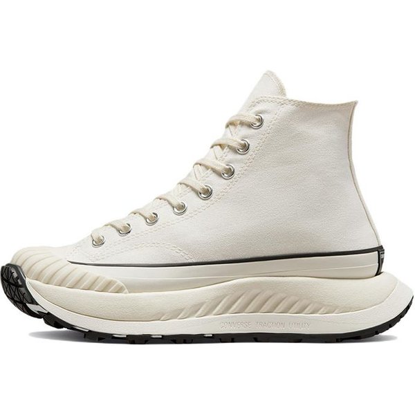 Zapatillas Unisex Converse Chuck 70 AT-CX High Blanco Vintage Egret Negro A01682C 45 Gray-image