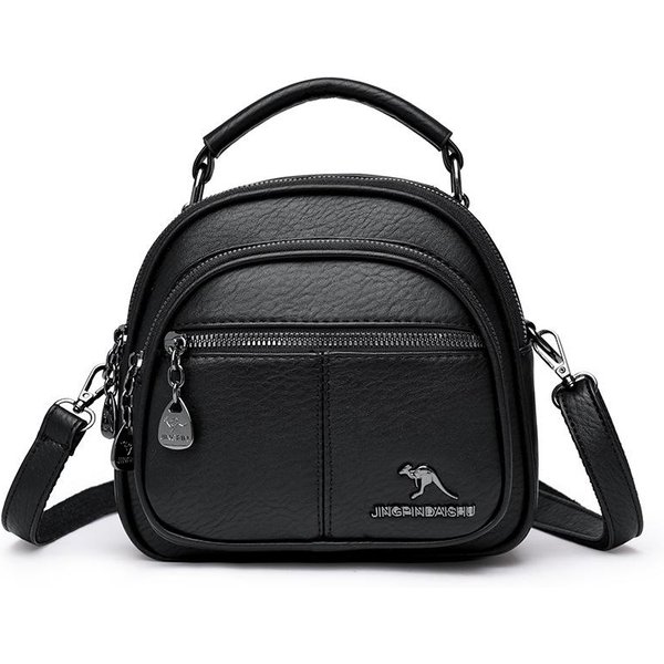 Bolso De Mano Para SeñOra De Mediana Edad Con Bolso De La Propia Madre Nueva Moda Simple Multicapa De Un Hombro Cruzado Bolso PequeñO De Gran Capacidad Gray-image