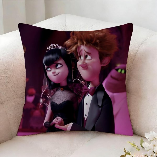 Funda De Almohada Hotel T-Transylvania, Estampado A Doble Cara, CojíN De Sofá, Almohada Para Cabecero De Dormitorio 45X45Cm-image