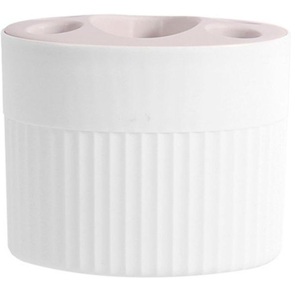 Soporte Para Cepillos De Dientes De Sobremesa De Alta Calidad Para BañO, Lavabo DoméStico, Estante Para Guardar Pasta De Dientes Y Cepillos De Dientes, Estante De Almacenamiento Blanco-image