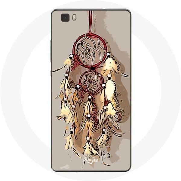 Funda Para Huawei P8 AtrapasueñOs MarróN-image
