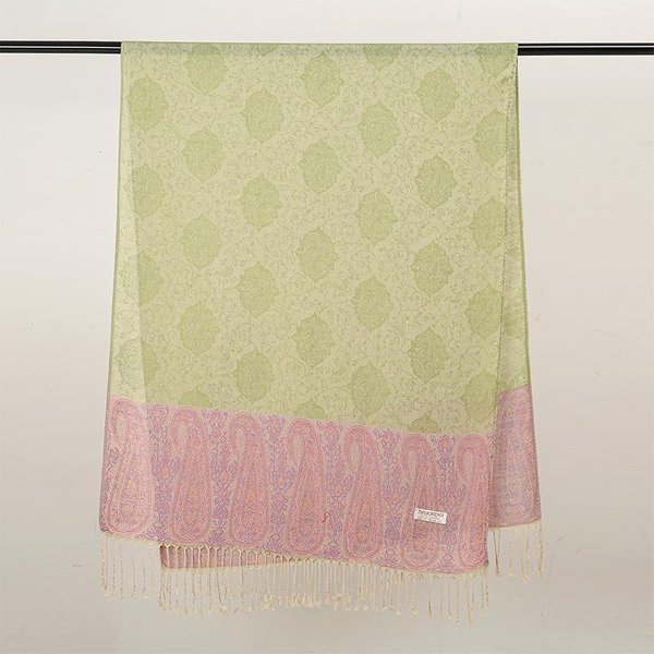 Bufanda De Cachemira Gruesa De Lujo Para Mujer Estampada Chal Pashmina Poncho De Viaje Manta CáLida Invierno Bufanda Chal Estolas Femeninas-image
