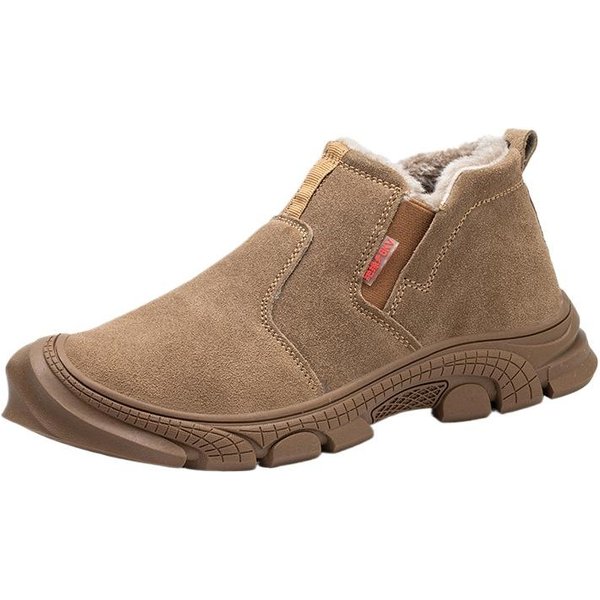 Buty Robocze MęSkie, Buty Robocze Antyprzebiciowe I Przeciwzgnieceniowe, Buty Robocze Do Prac Spawalniczych Na Placu Budowy 45 Brown-image