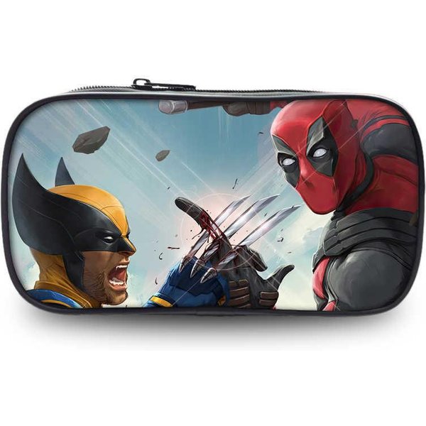 DużY PióRnik Z Tkaniny Oxford Deadpool I Wolverine Dla UcznióW K-image