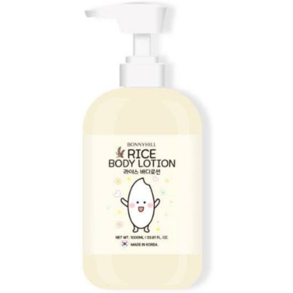 Bonnyhill LocióN Corporal De Arroz 1L – LocióN Corporal Hidratante Nutritiva-image