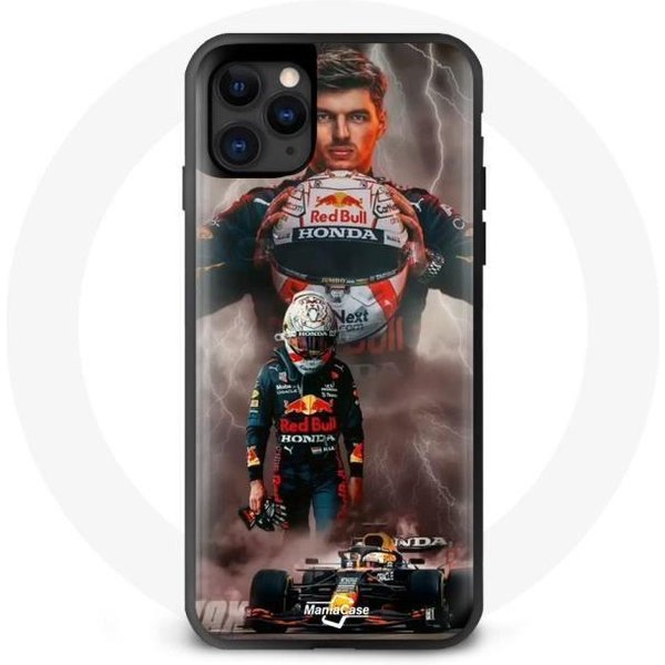 Coque Pour Iphone 12 Pro Max Formule 1 Max Verstappen Casque F1 - Maniacase-image