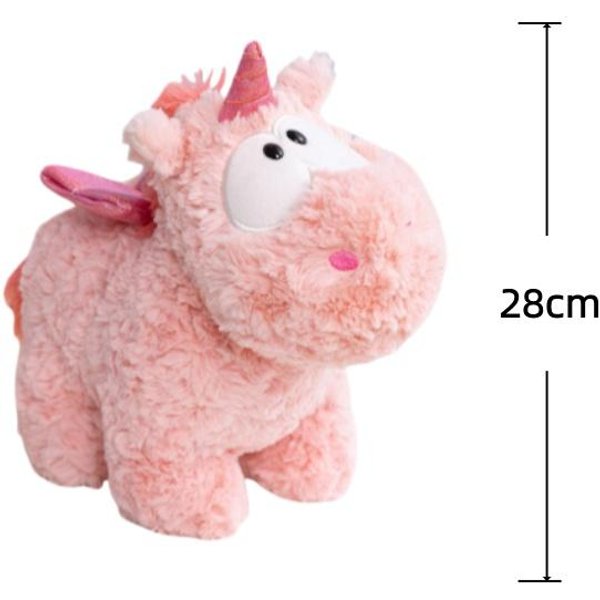 RóżOwe Pluszowe Zabawki JednorożCe 18-28 Cm Pluszowy JednorożEc Lalka Zabawki Hobby Kolekcja WystróJ Domu Zabawki Zabawki Dla Dzieci Prezent Urodzinowy Dla Dziewczynek-image