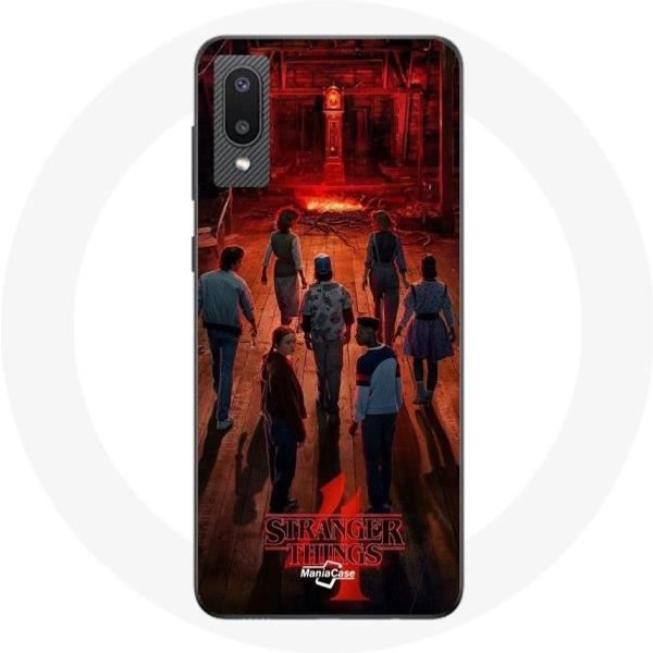 Funda Para Samsung Galaxy A02 Stranger Things PóSter Equipos Fan Art Temporada 4-image
