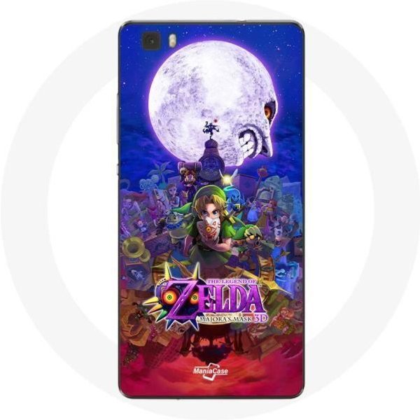 Funda Para Huawei P8 Lite La Leyenda De La MáScara De Majora Zelda Videojuegos-image