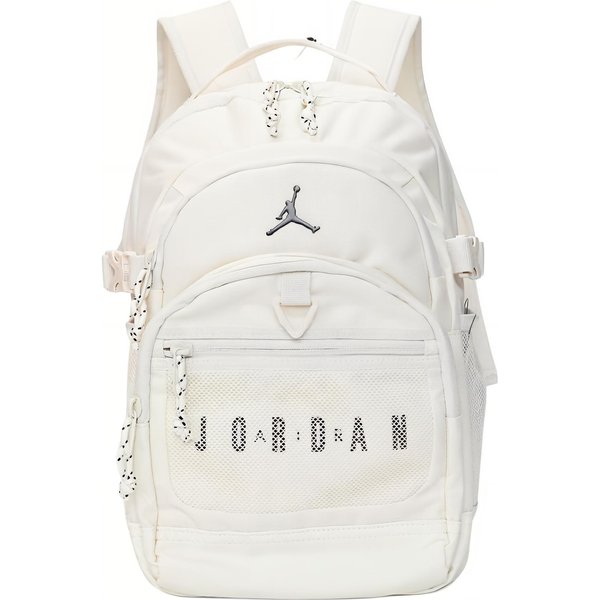 Mochila Jordan De PoliéSter Unisex Blanca Onesize-image
