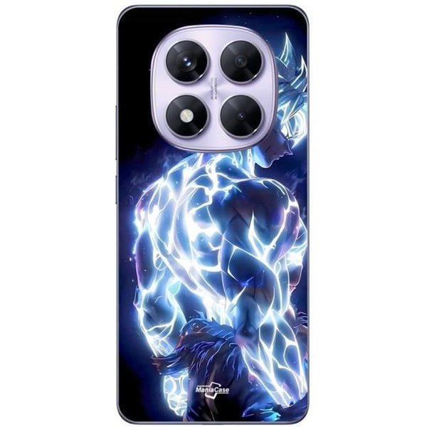 Funda Brillante Para Xiaomi Redmi Note 14 Pro 5G Dragon Ball Z Goku Ultra Instinct Maniacase-image